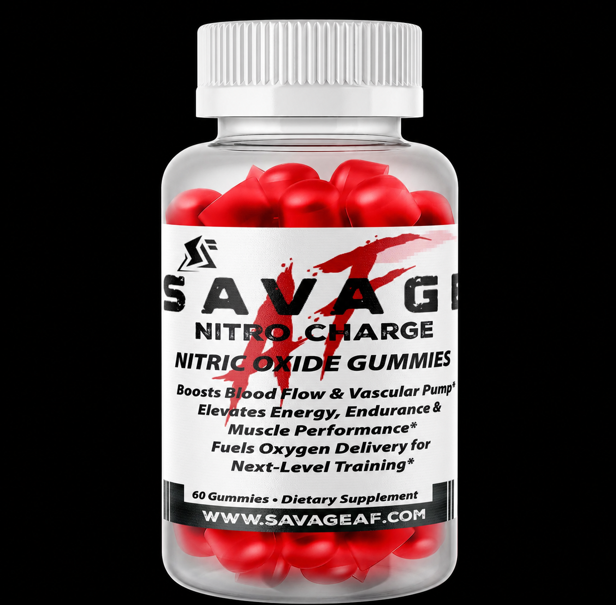 Dominance Stack | Testosterone Booster + Nitric Oxide + Creatine Gummies | Performance Bundle - Product Bottle View 2