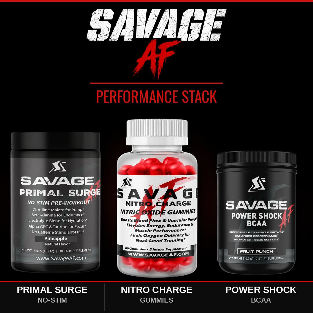 Athletic Training Stack | Stimulant-Free Pre-Workout + Nitric Oxide + BCAA | Complete Performance Bundle - Complete Bundle Product Image