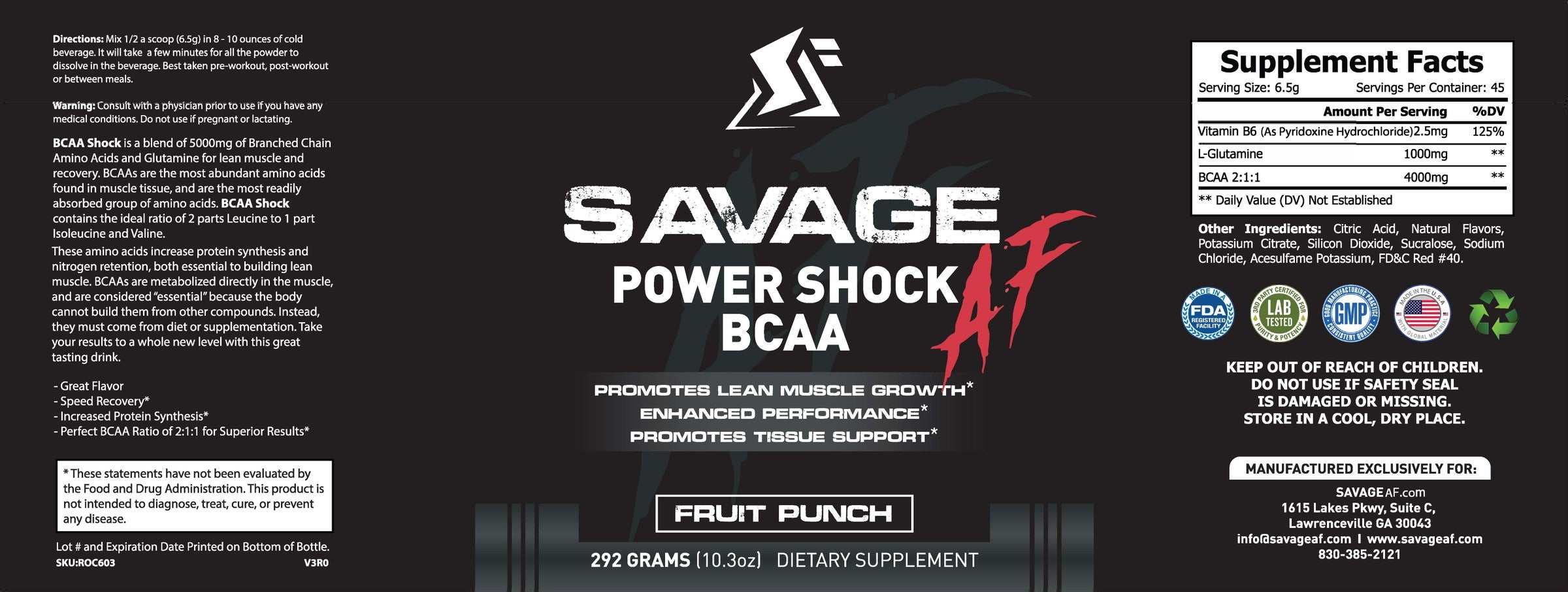 Protein Stack | 5lb Chocolate Whey + BCAA + Creatine | High-Protein Muscle Building Bundle - Product Image 6