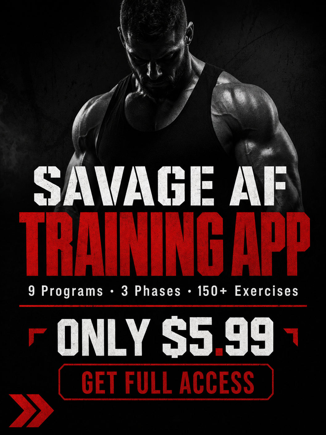 SavageAF Training App - Get Full Access for $5.99