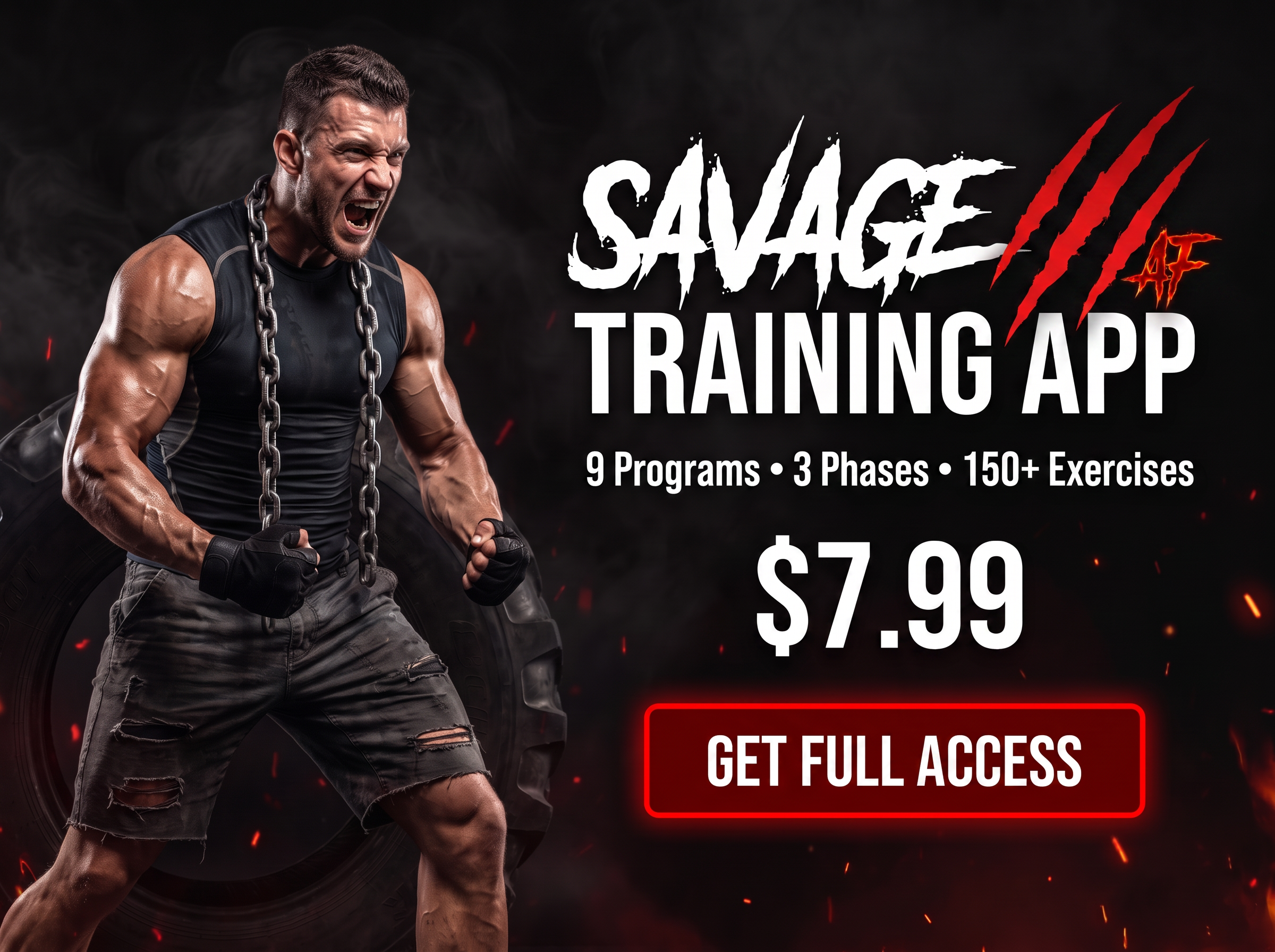 Savage AF Training App